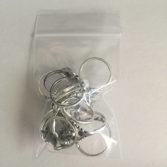 14 Piece Sun and Moon Midi Ring Set - Picture 10 of 10